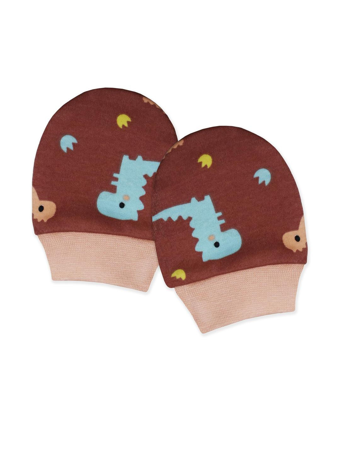 Adhigams 0-12 Months Newborn baby Cotton mittens