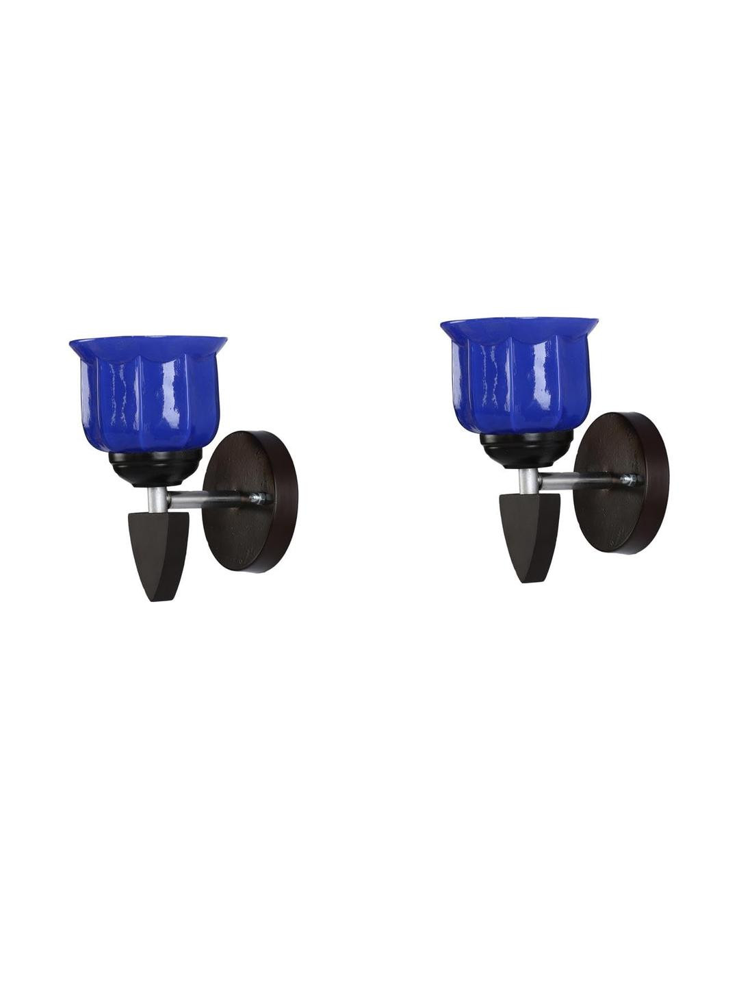 SOMIL Blue  Cylinder Wall Lamps