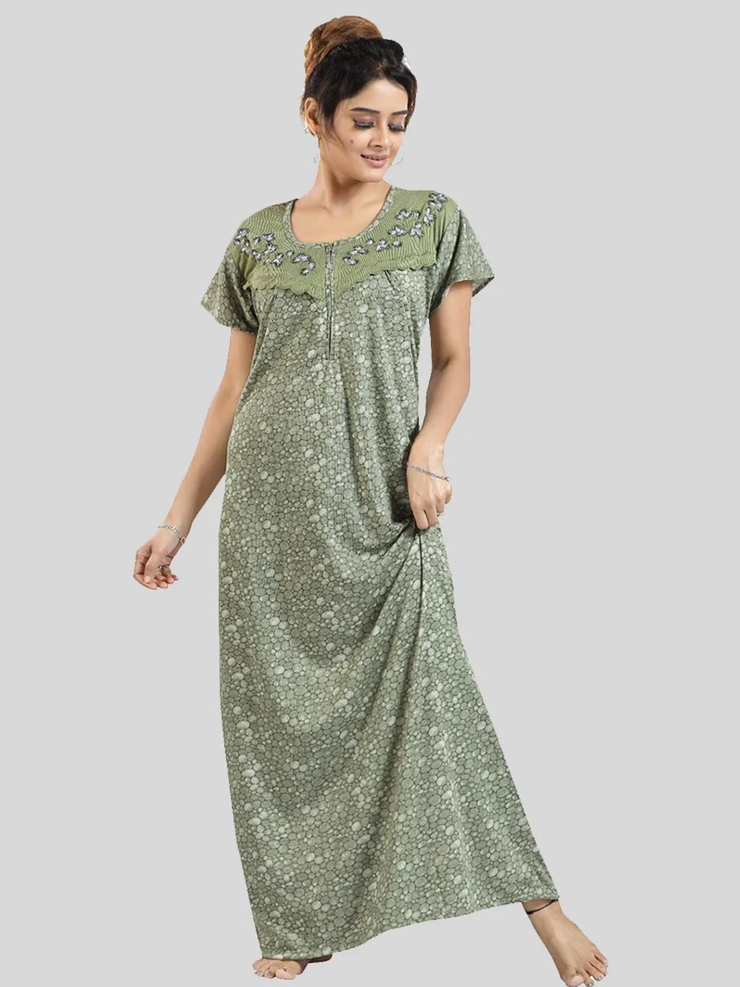 Gutthi Women Multi Nightdress
