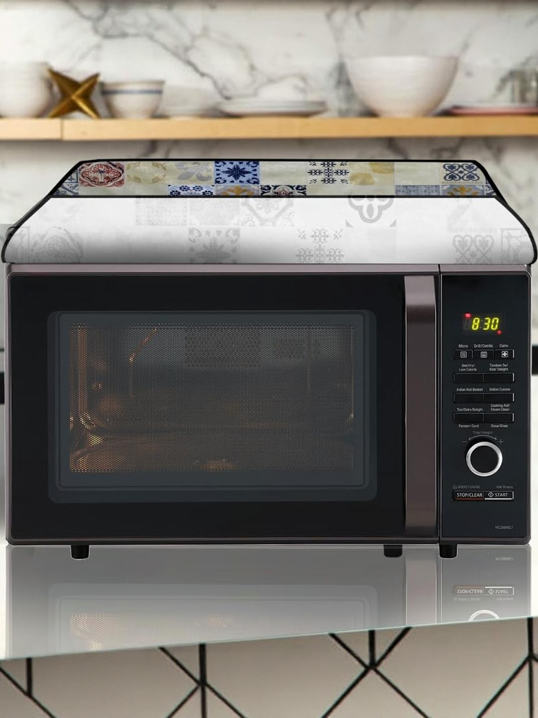 The Furnishing Tree PVC Waterproof Microwave Oven Cover Compatible for Onida 23 L Convection MO23CJ