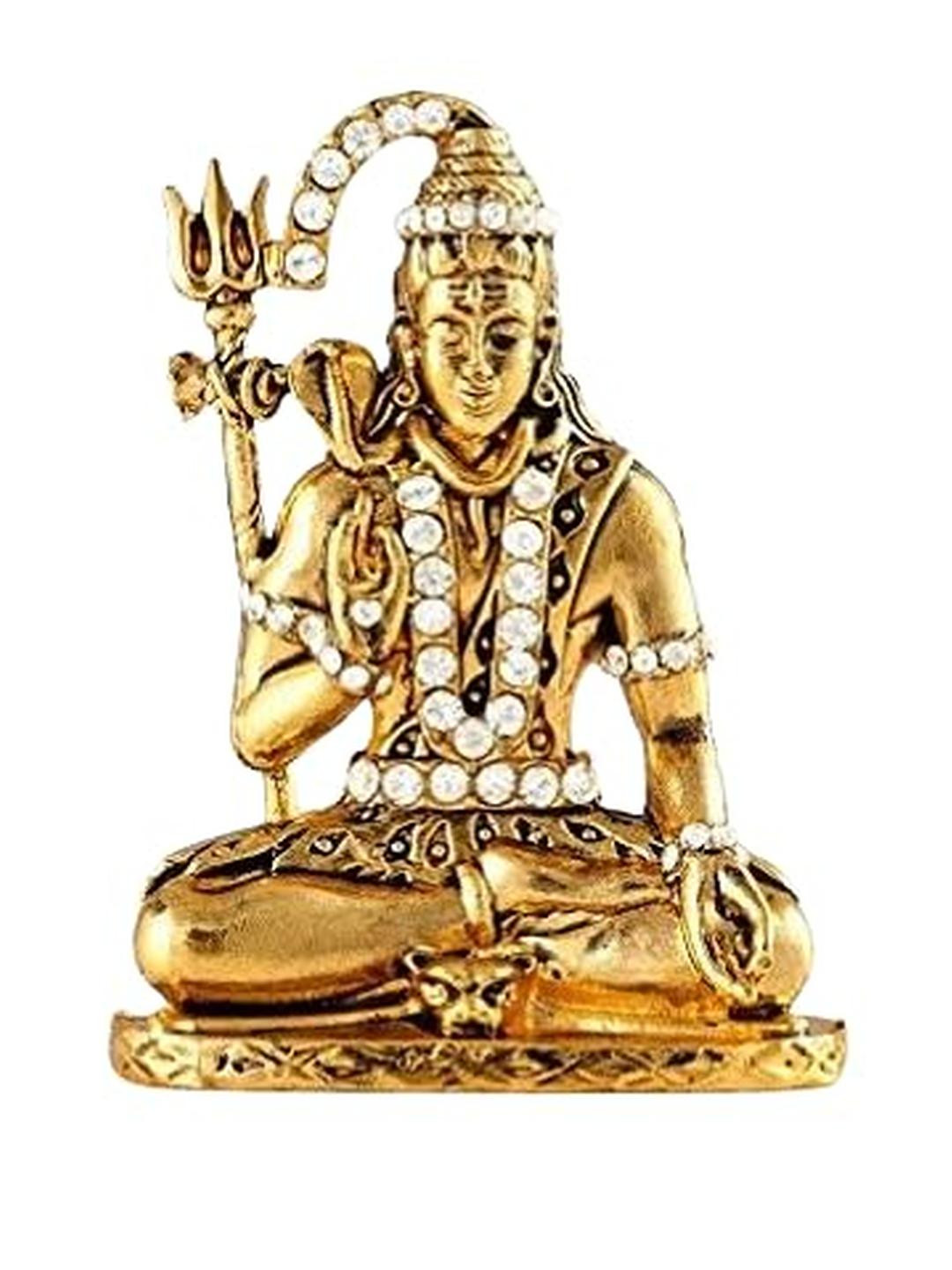 Kulin Metal Lord Shiva Shankar God Idol