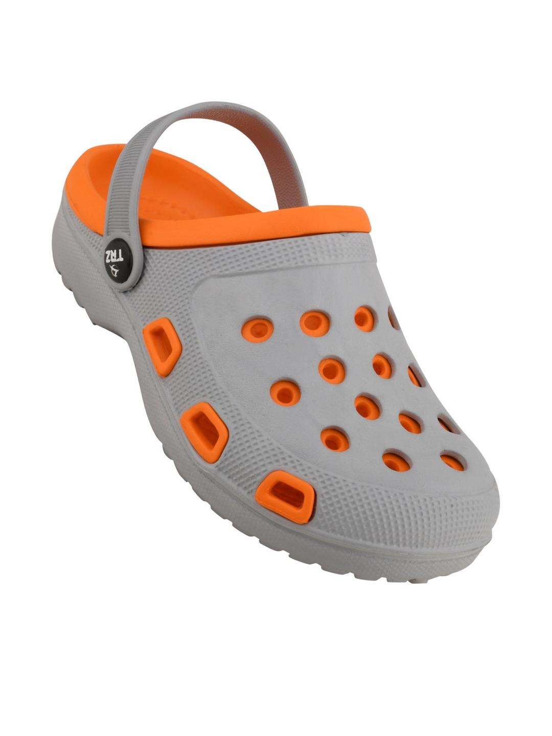 TRZ Men Orange Sandals