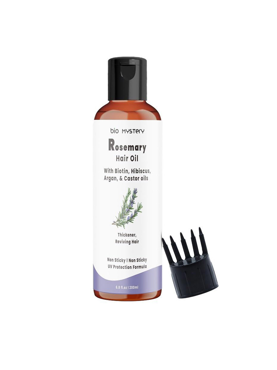 Bio Mystery Rosemary Hair Oil With Jojoba & Castor Oil - 200 ml