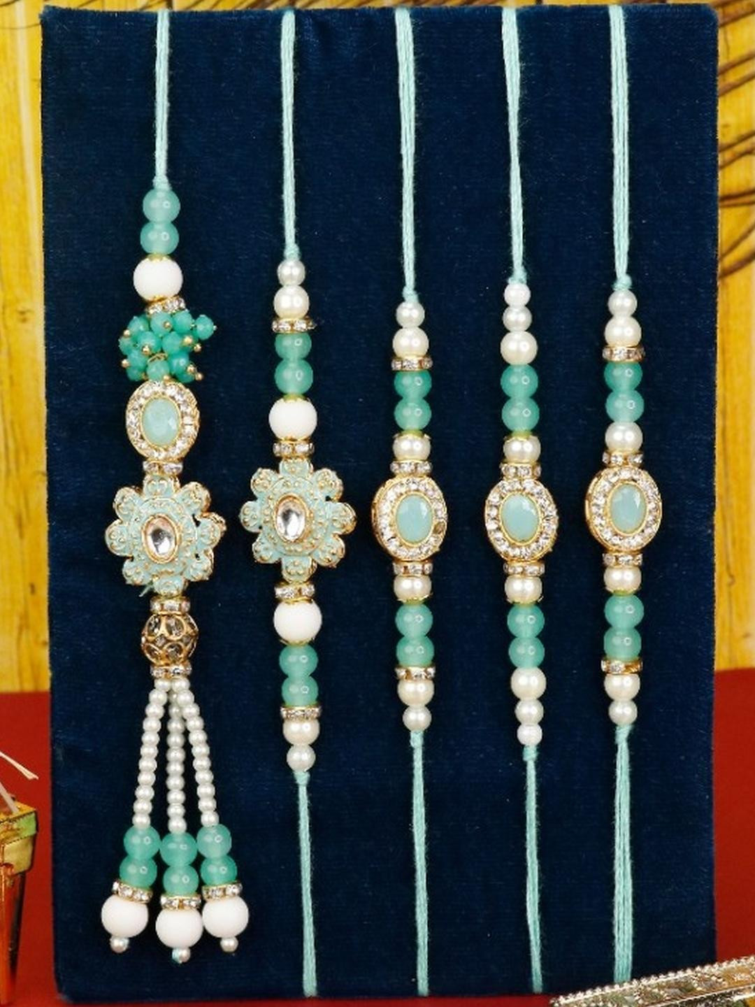 Brother Green Rakhi Gift set