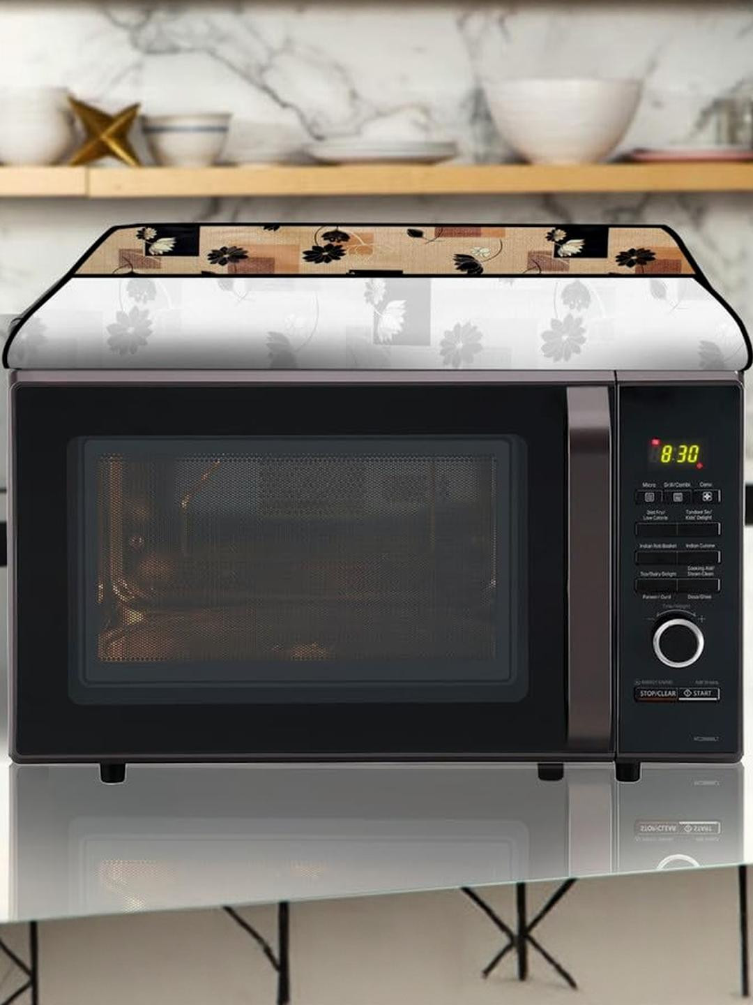 PVC Waterproof Microwave Oven Cover Compatible for Panasonic 23L NN-CT353BFDG L