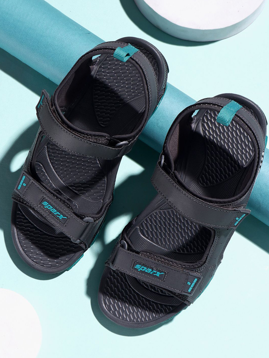 Sparx Velcro Casual Cushioned Footbed Sports Sandals