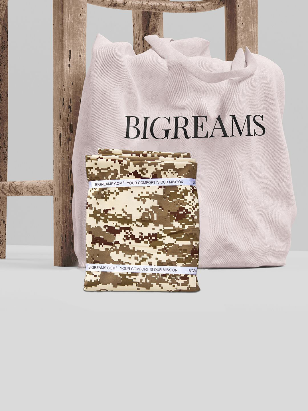 Bigreams Men Camouflage Printed Unstitched Clothing Fabric