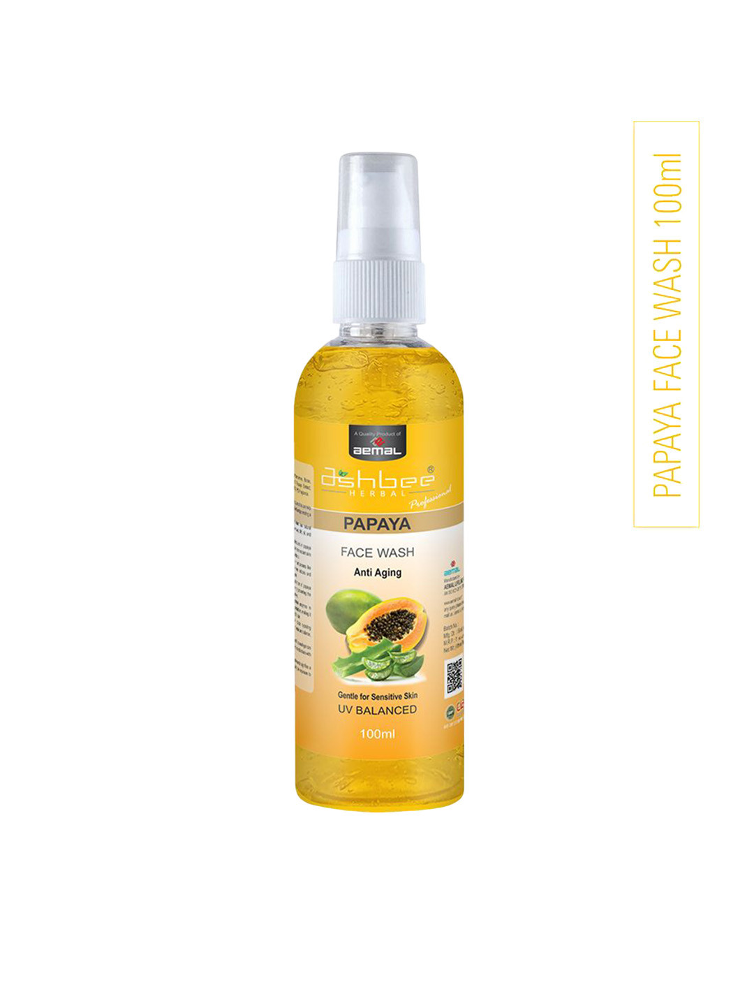 Ashbee Papaya Face Wash- 100 ml
