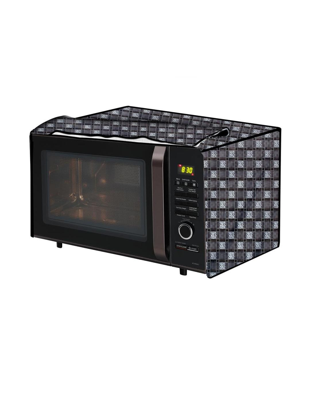 The Furnishing Tree PVC Waterproof Microwave Oven Cover Compatible for Bajaj 17 L Solo 1701 MT Bask