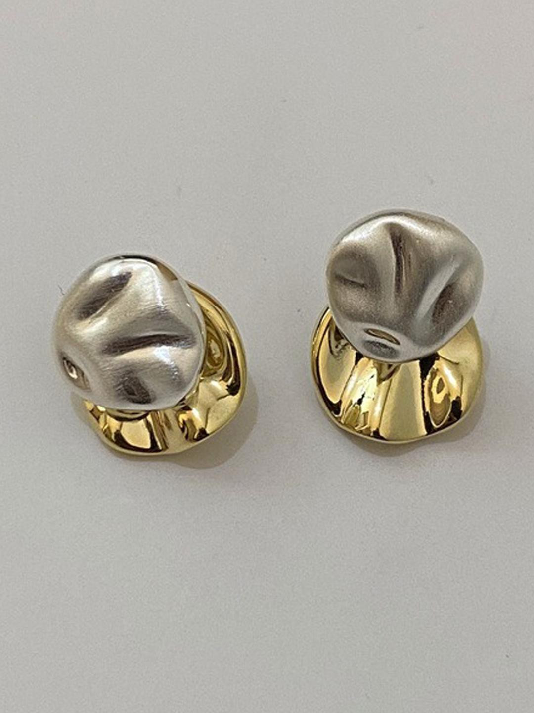 VAGHBHATT Gold Tone Stud Earrings
