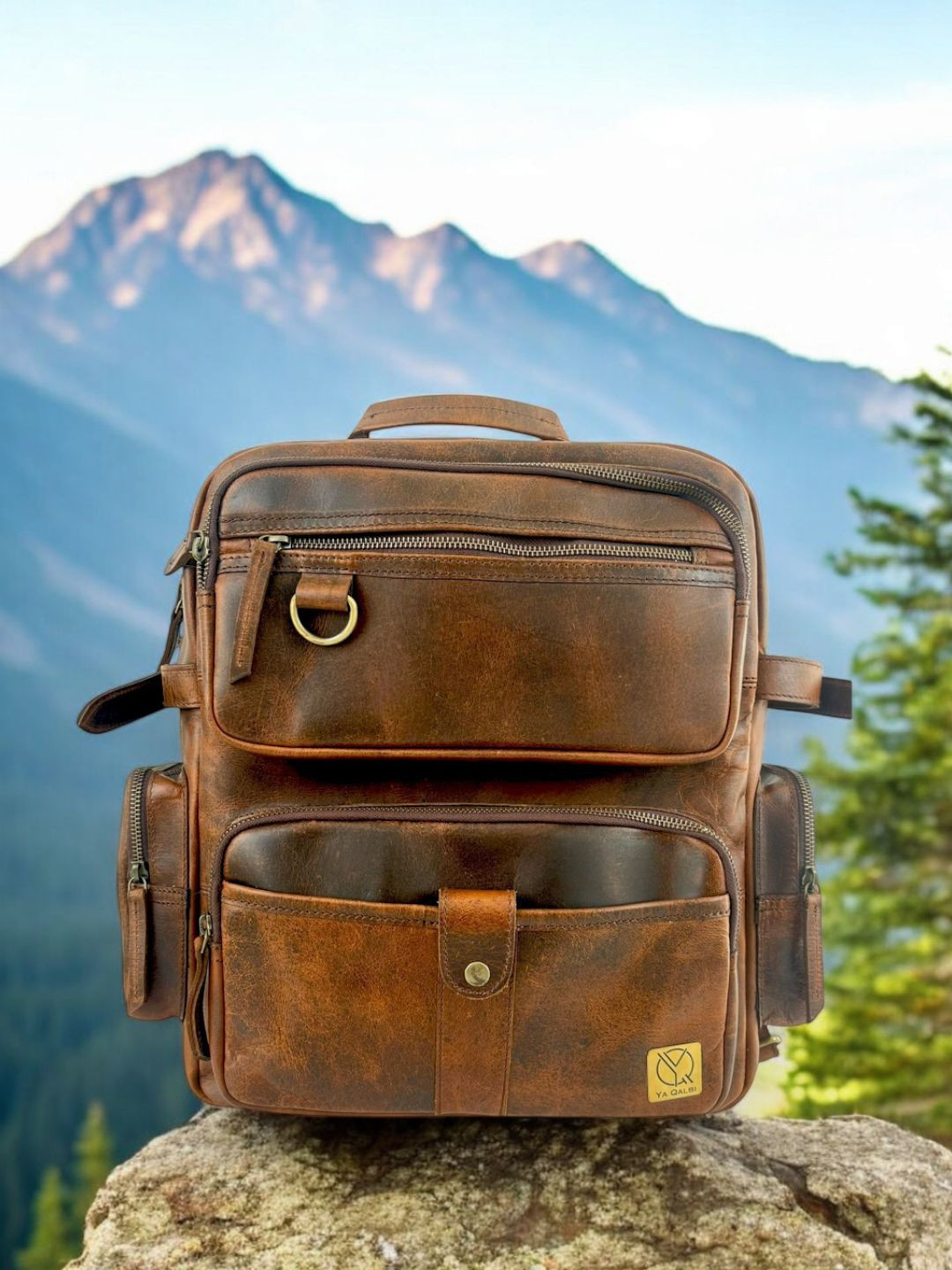 Ya Qalbi Unisex Backpack With Compression Straps