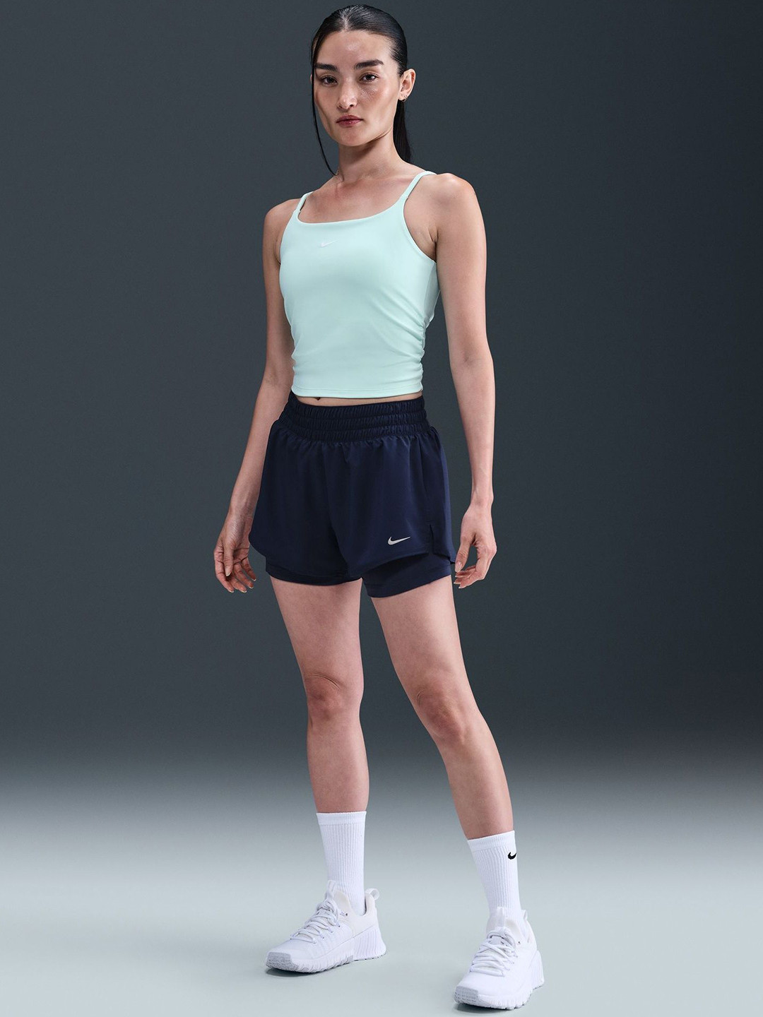 Nike Dri-FIT One Women's Mid-rise 2-in-1 Shorts