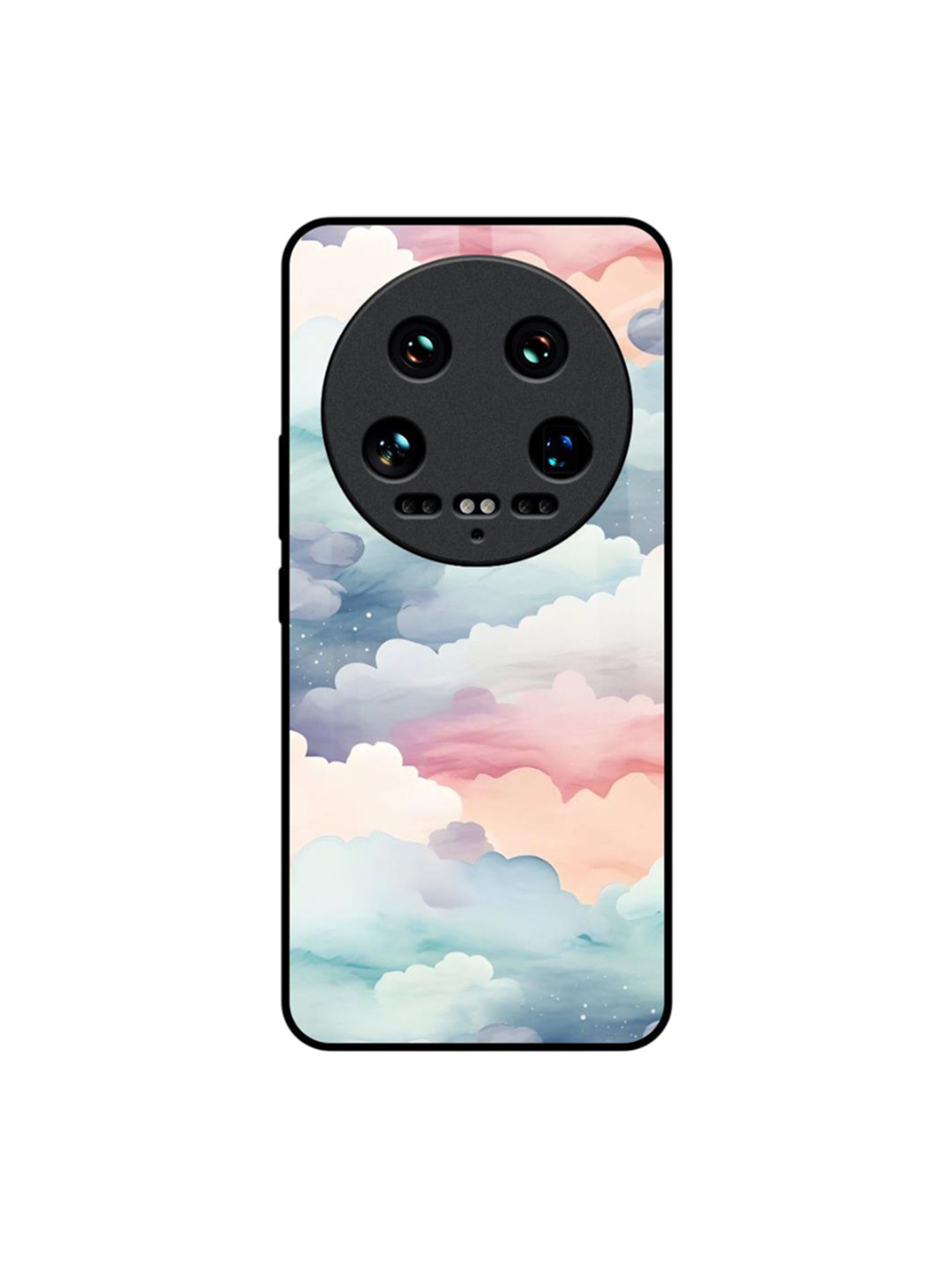 QRIOH Starry Cloud Quirky Printed Silicone Mi 14 Ultra 5G Mobile Back Case