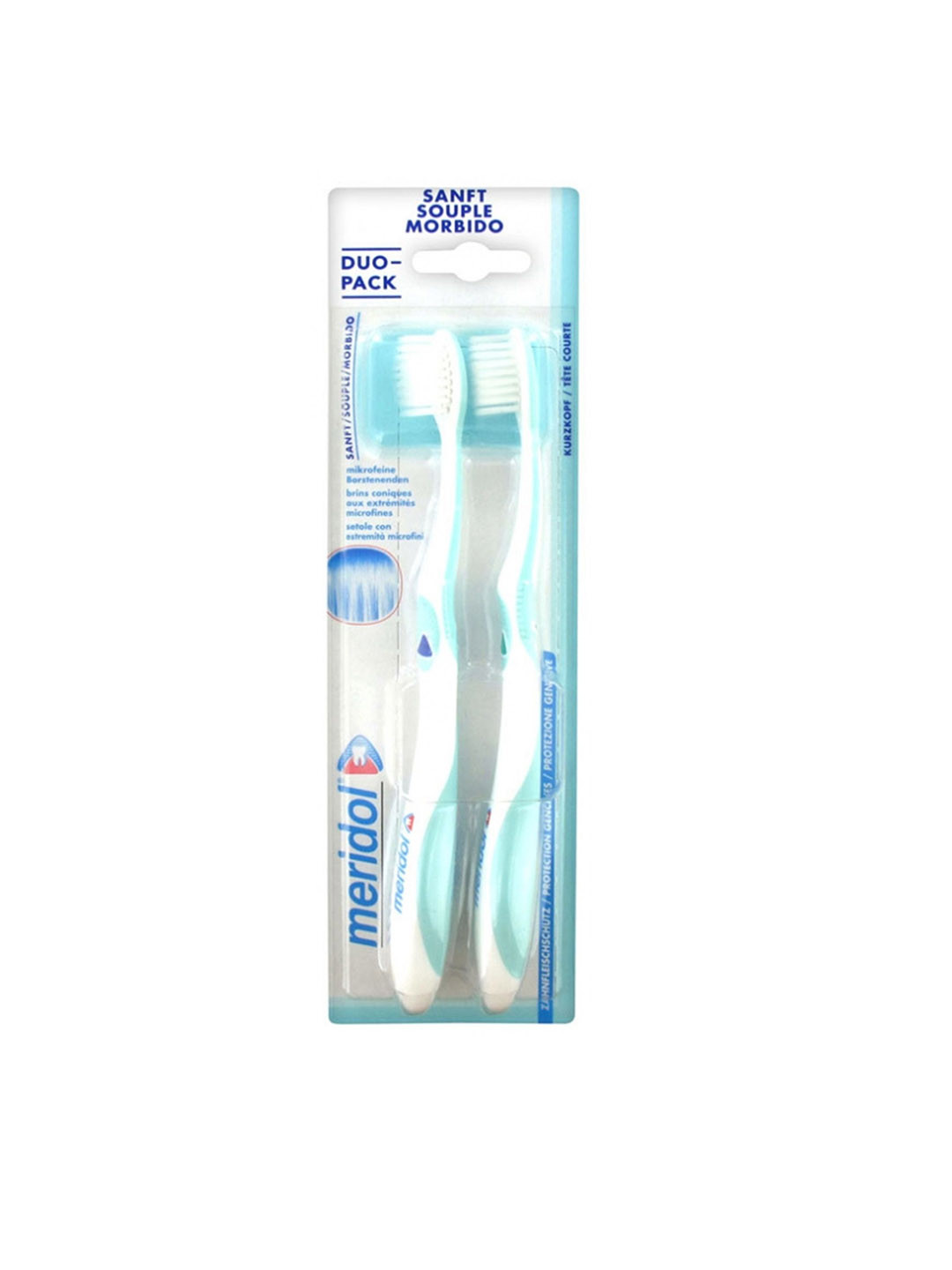 Meridol Set Of 2 Gum Health Teeth Cleaning Toothbrush