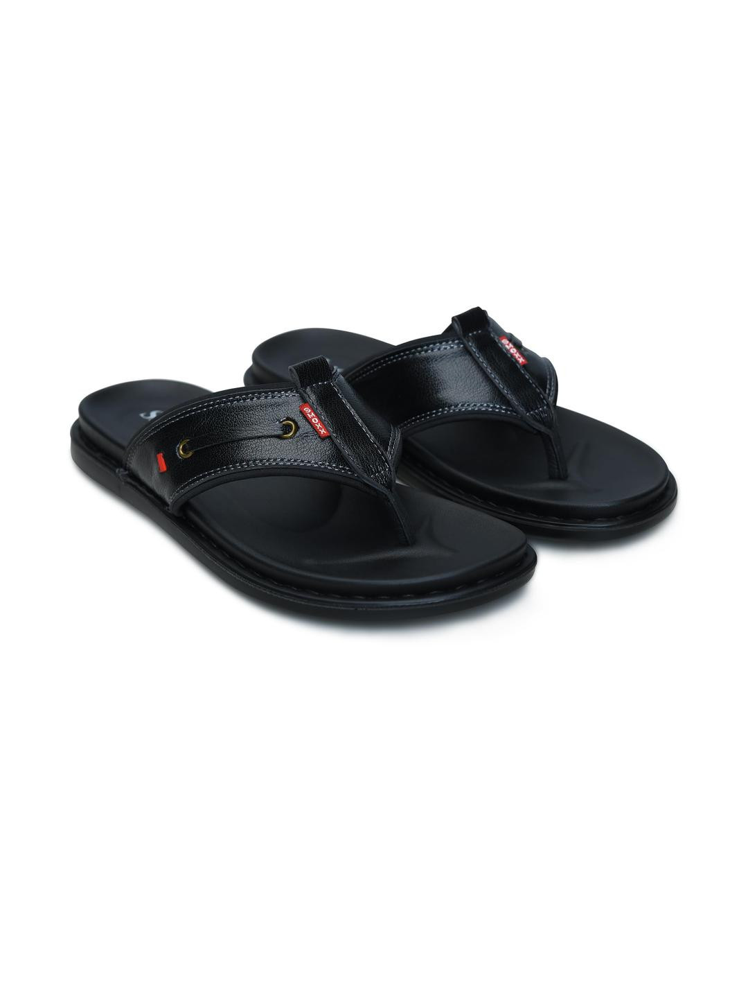 SMOXX Men Black Slippers