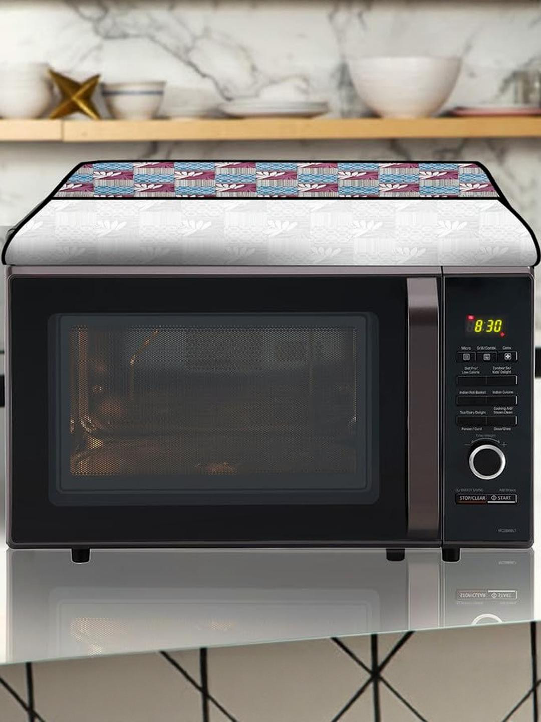 PVC Waterproof Microwave Oven Cover Compatible for 17 L Solo 17PM-MEC2B Surface