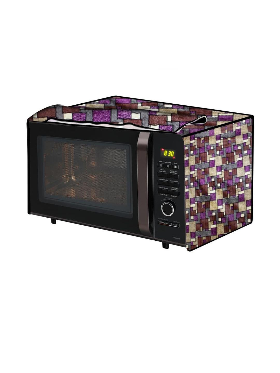 The Furnishing Tree PVC Waterproof Microwave Oven Cover Compatible for 20 L Grill 20PG4S Seamless P