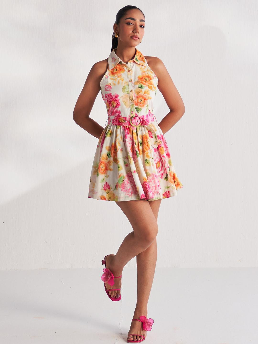 ROZE Fit and Flare Dress