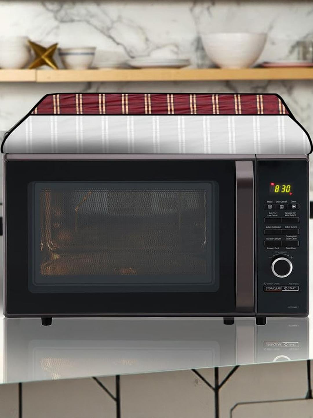 The Furnishing Tree PVC Waterproof Microwave Oven Cover Compatible for Godrej 20 L GME 720CF1 PM Pl