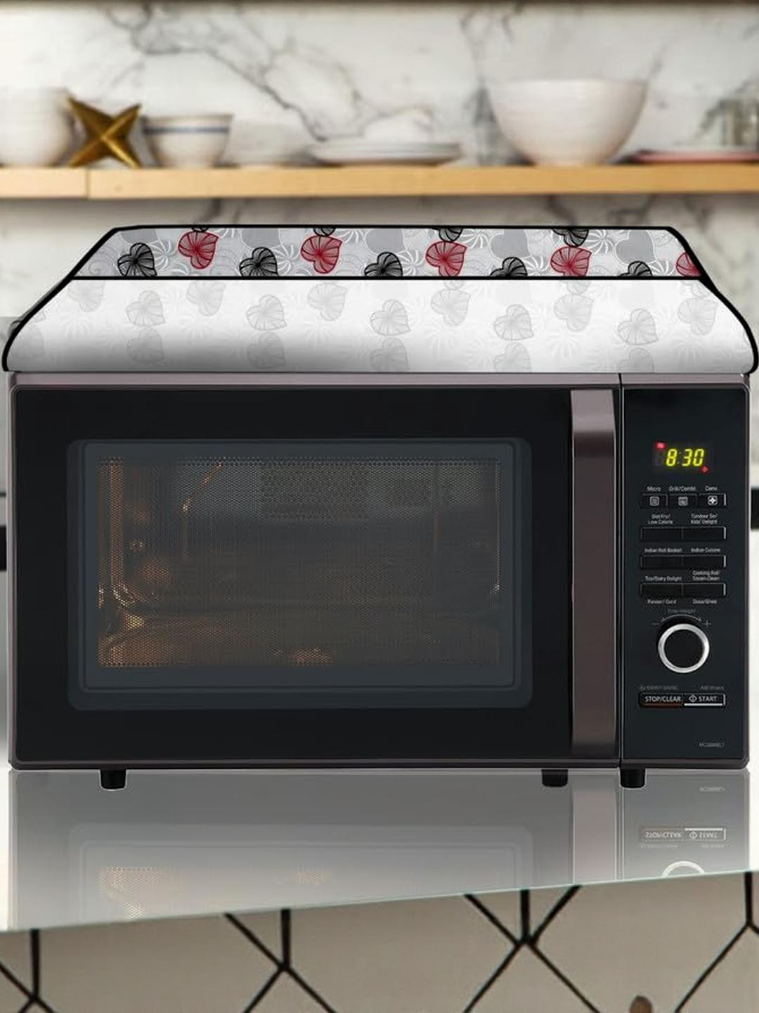 PVC Waterproof Microwave Oven Cover Compatible for Godrej 20 L GME 720CF1 PM Co