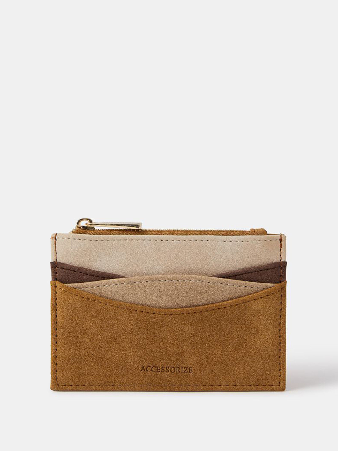 Accessorize London Women Patchwork Card Holder