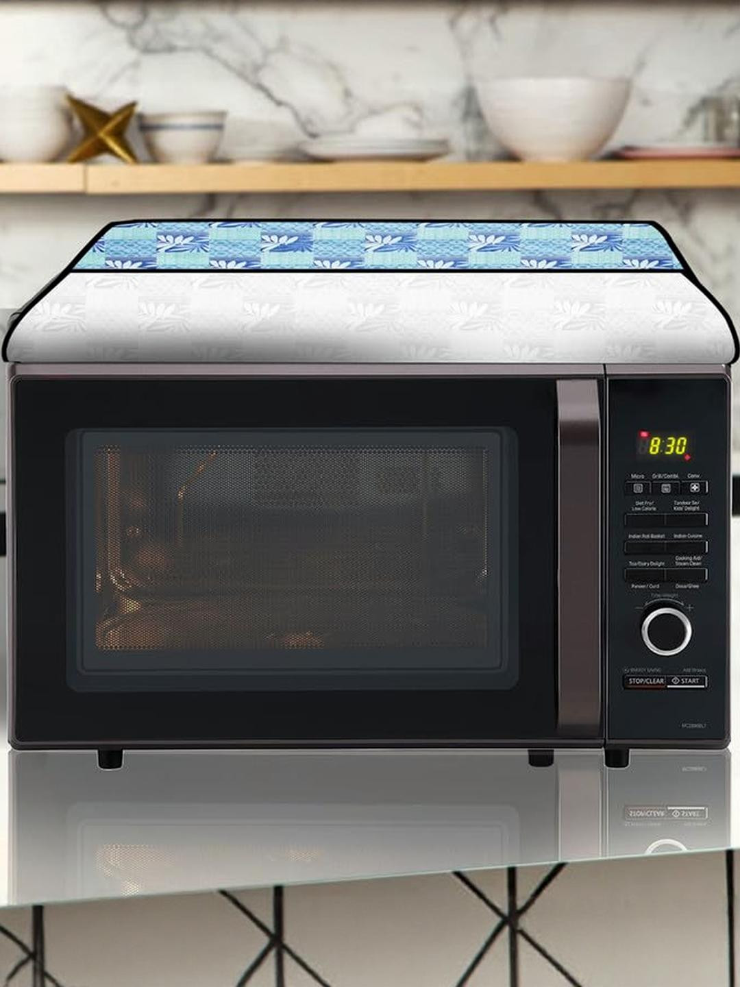 The Furnishing Tree PVC Waterproof Microwave Oven Cover Compatible for 25 L Convection 25BCSDD1 Sur