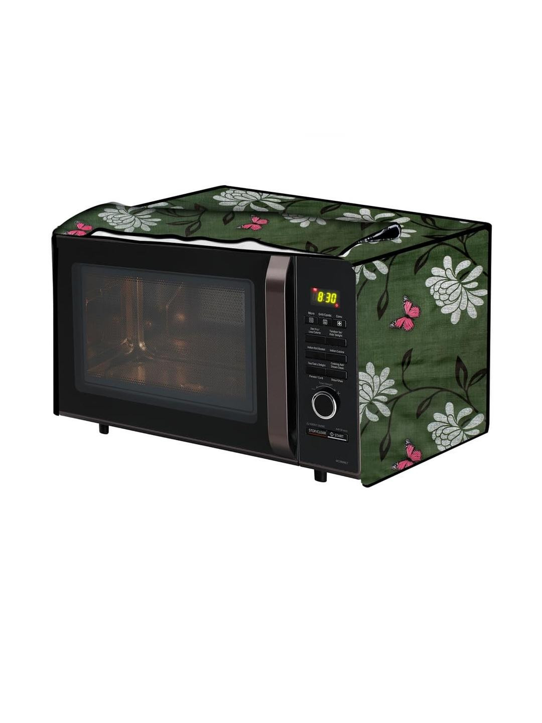PVC Waterproof Microwave Oven Cover Compatible for Samsung 23 L MS23K3513AK/T P
