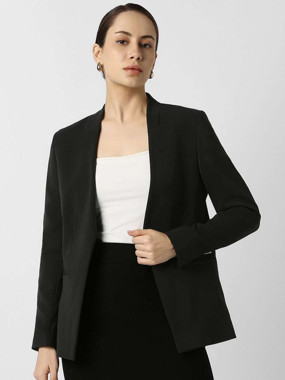 Van Heusen Woman Front Open Single Breasted Blazer