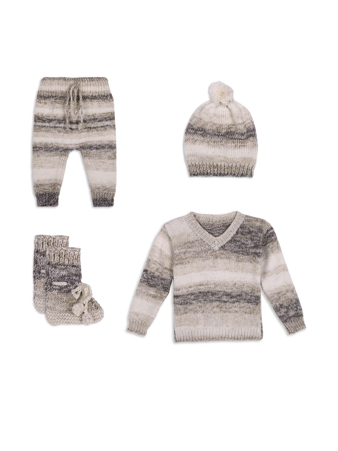 latest dresses  Unisex Kids Wool Clothing Set