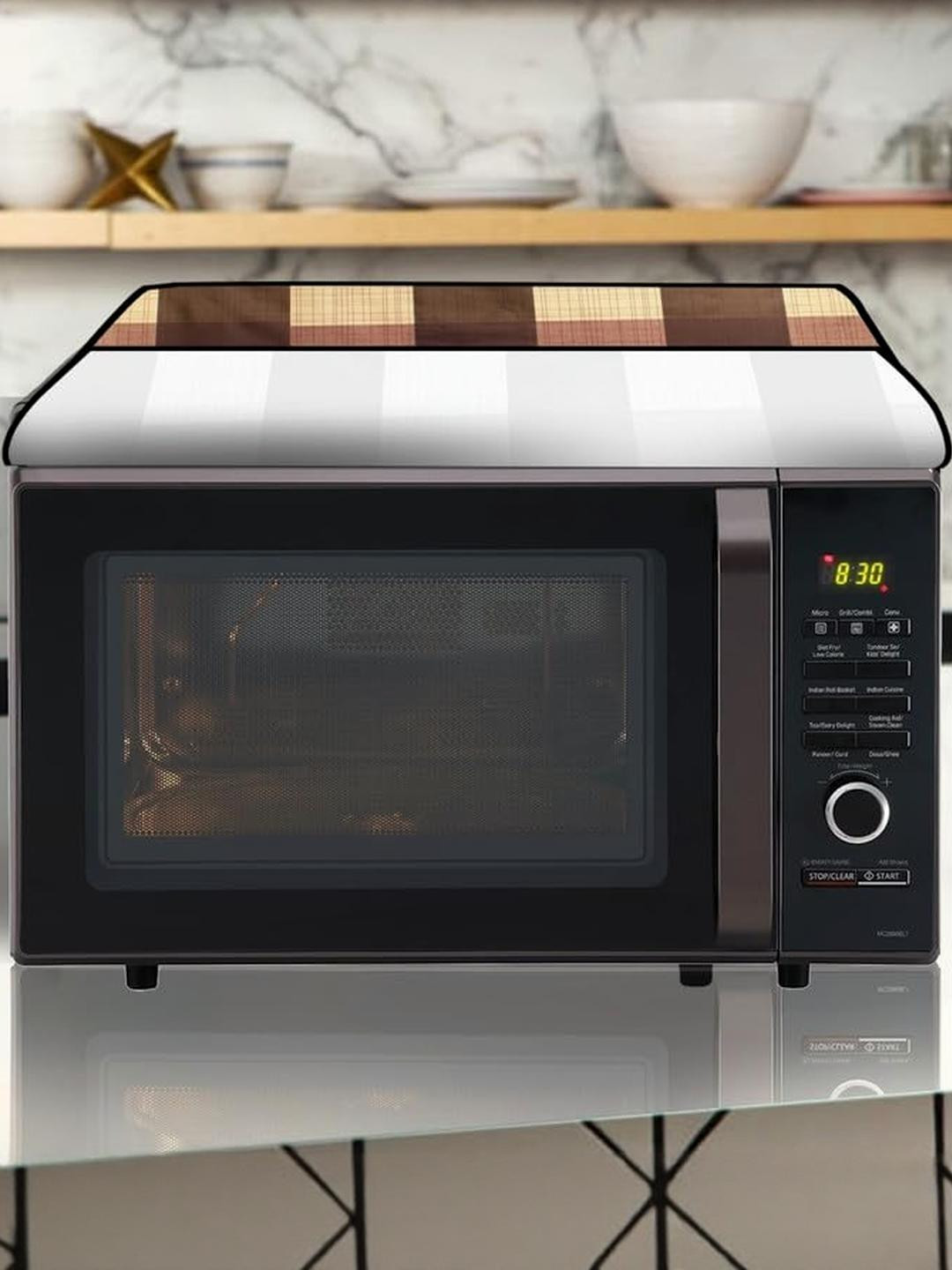 PVC Waterproof Microwave Oven Cover Compatible for Morphy Richards 20 L Solo 20