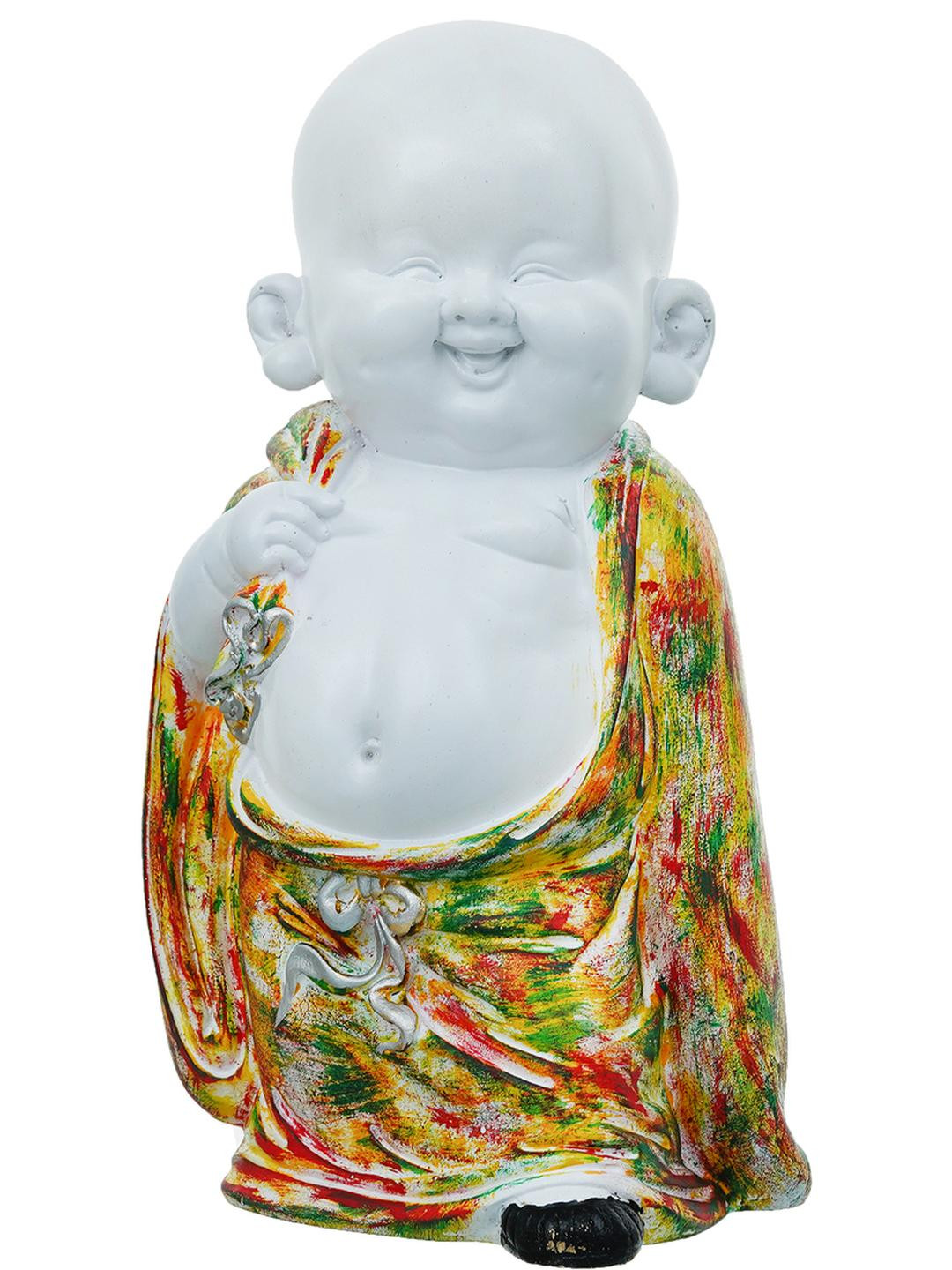 ROYALBOX Multicoloured Buddha Idol Showpiece
