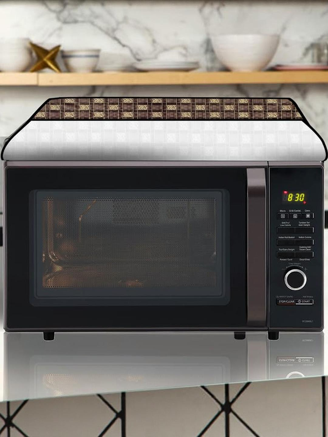 The Furnishing Tree PVC Waterproof Microwave Oven Cover  for Samsung 20 L Solo MW73AD-B/X