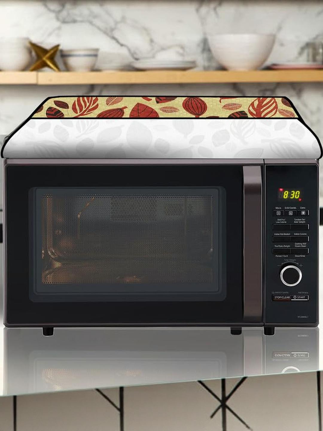 The Furnishing Tree PVC Waterproof Microwave Oven Cover Compatible for 20 L Grill 20PG4S Ditzy Patt