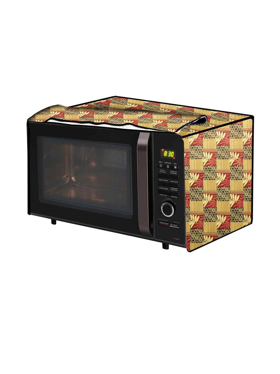 The Furnishing Tree PVC Waterproof Microwave Oven Cover Compatible for Bajaj 17 L Solo 1701 MT Surf