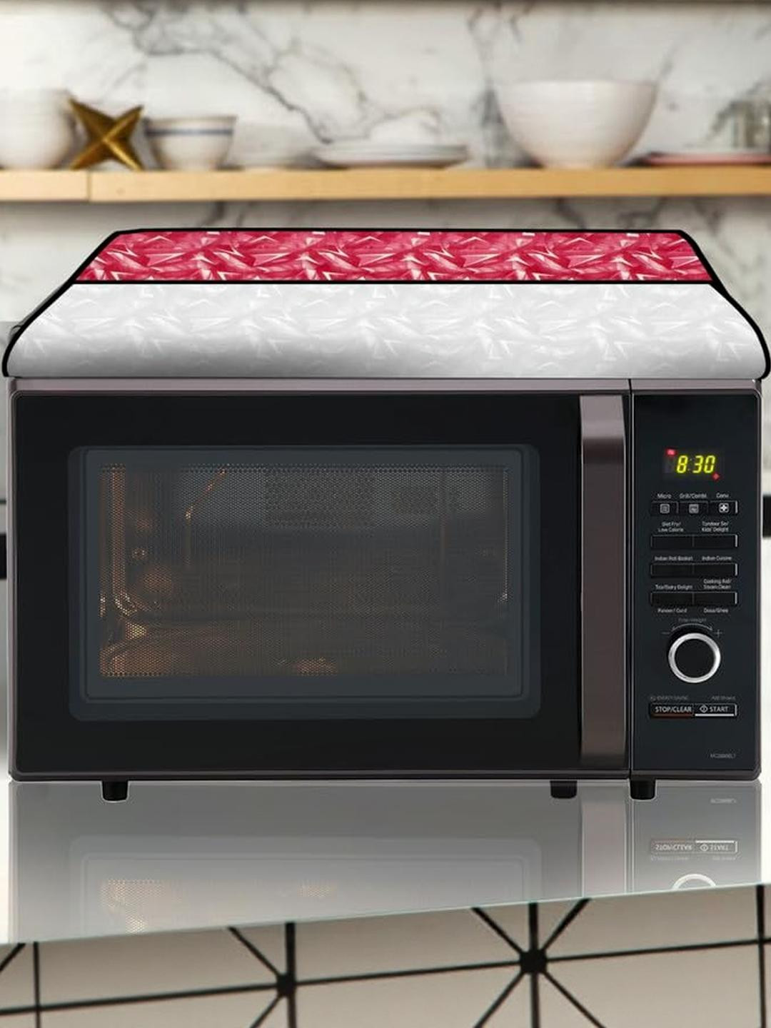 The Furnishing Tree PVC Waterproof Microwave Oven Cover Compatible for Godrej 20 L GME 720CF1 PM Fr