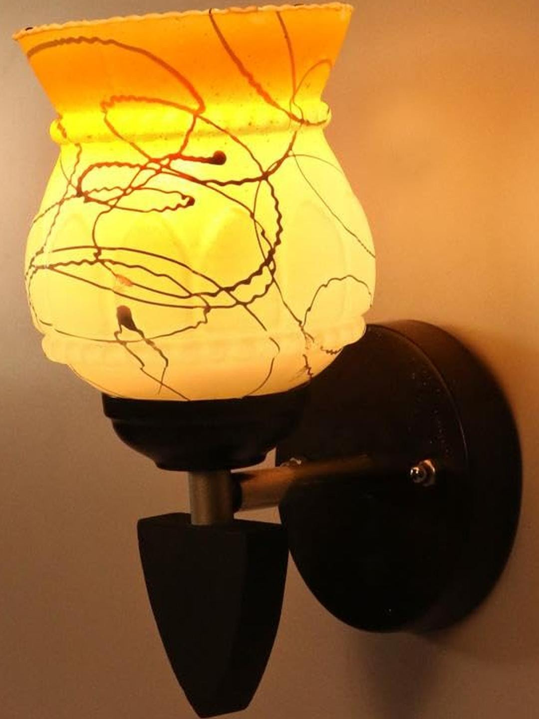 SOMIL Yellow  Cylinder Wall Lamps