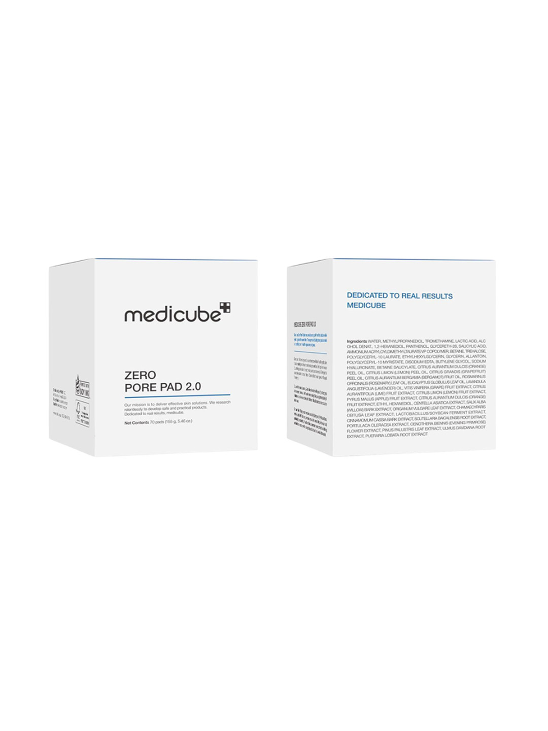 Medicube Zero Pore Pad 2.0 Exfoliating Face Pads- 155 g
