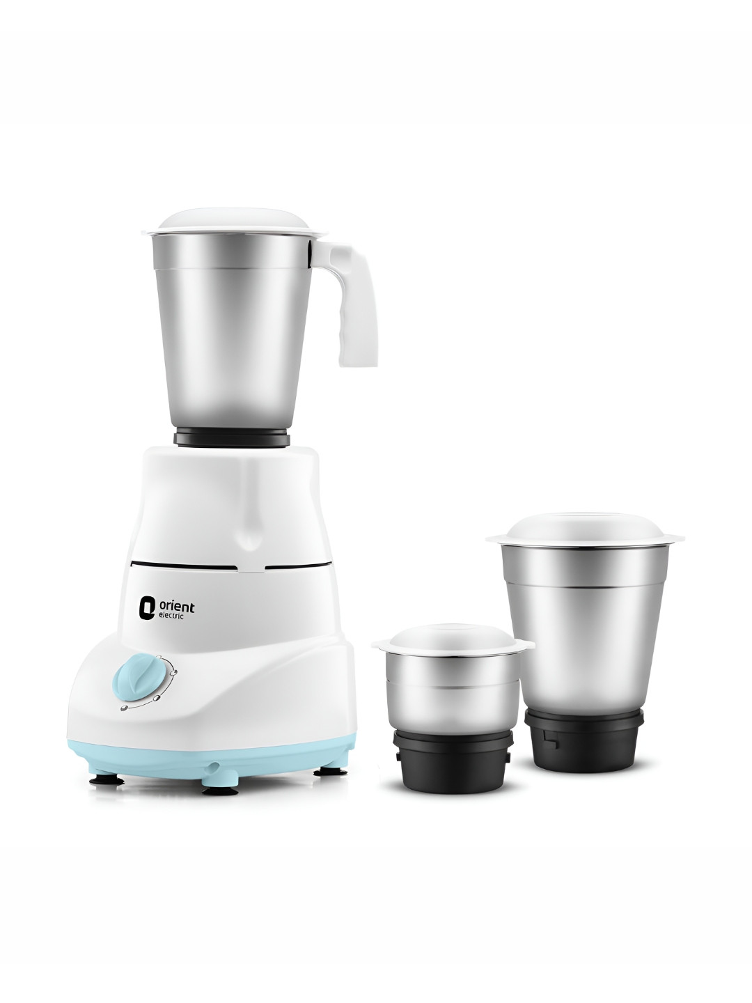 Orient Electric White & Black Stainless Steel Wet And Dry Grinder Juicer Mixer Grinder