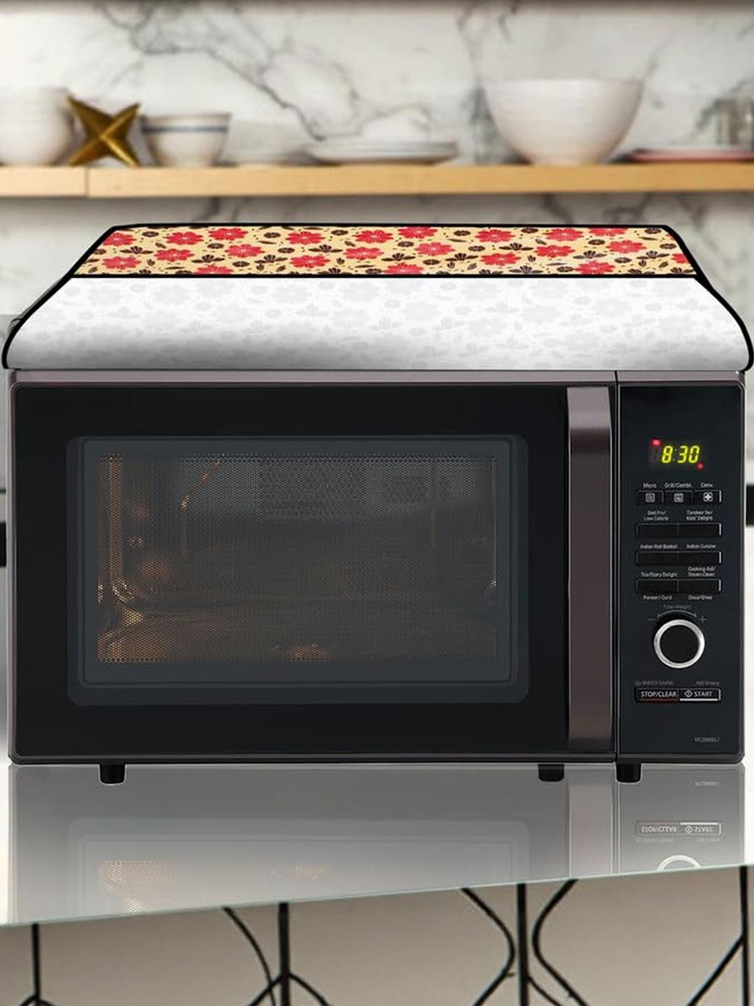 The Furnishing Tree PVC Waterproof Microwave Oven Cover Compatible for Bajaj 17L 1701MT DLX Sprig P