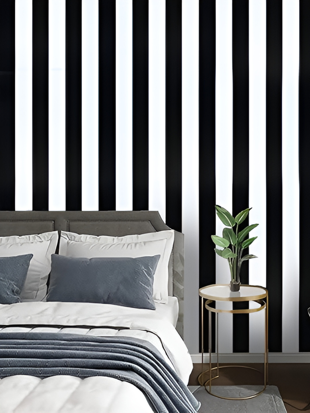 Aura Black & White Self Adhesive Wallpaper & Sticker