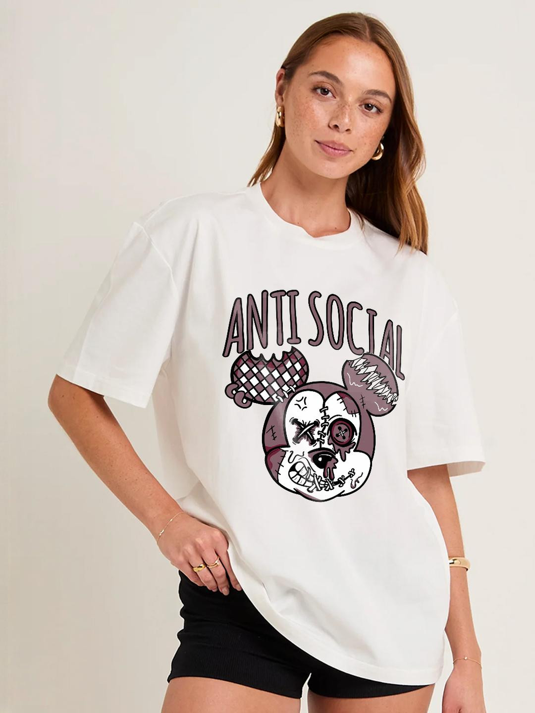 PRONK Women White Tshirts