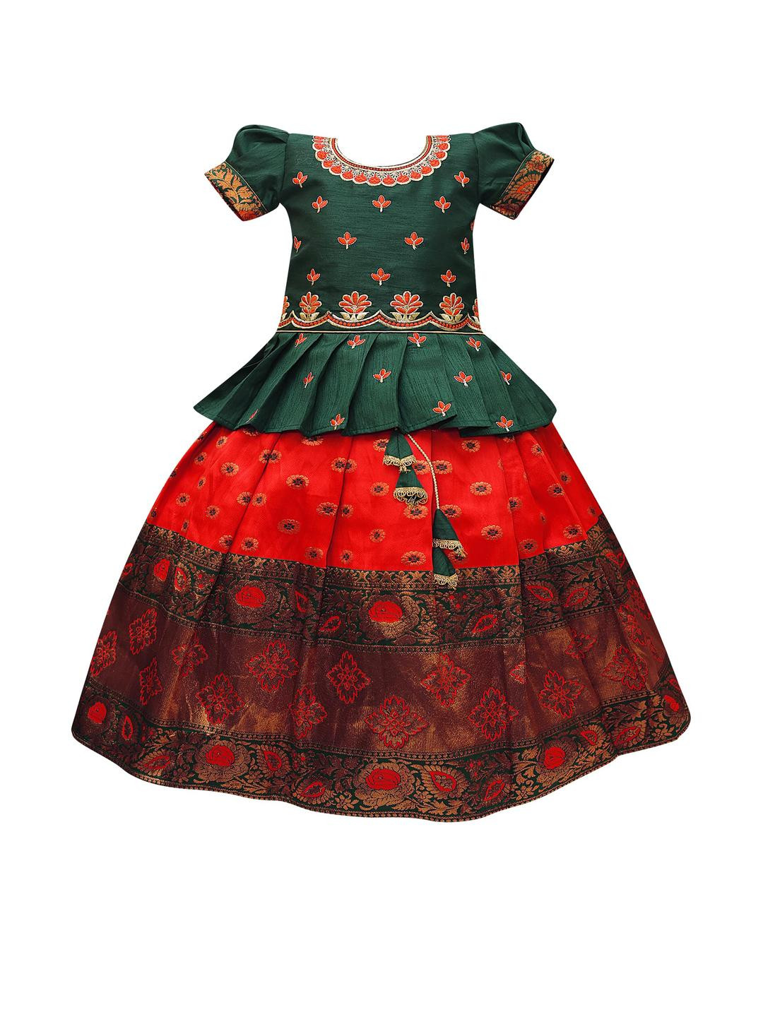 PW PLATYPUS WORLD Girls Printed Lehenga Choli
