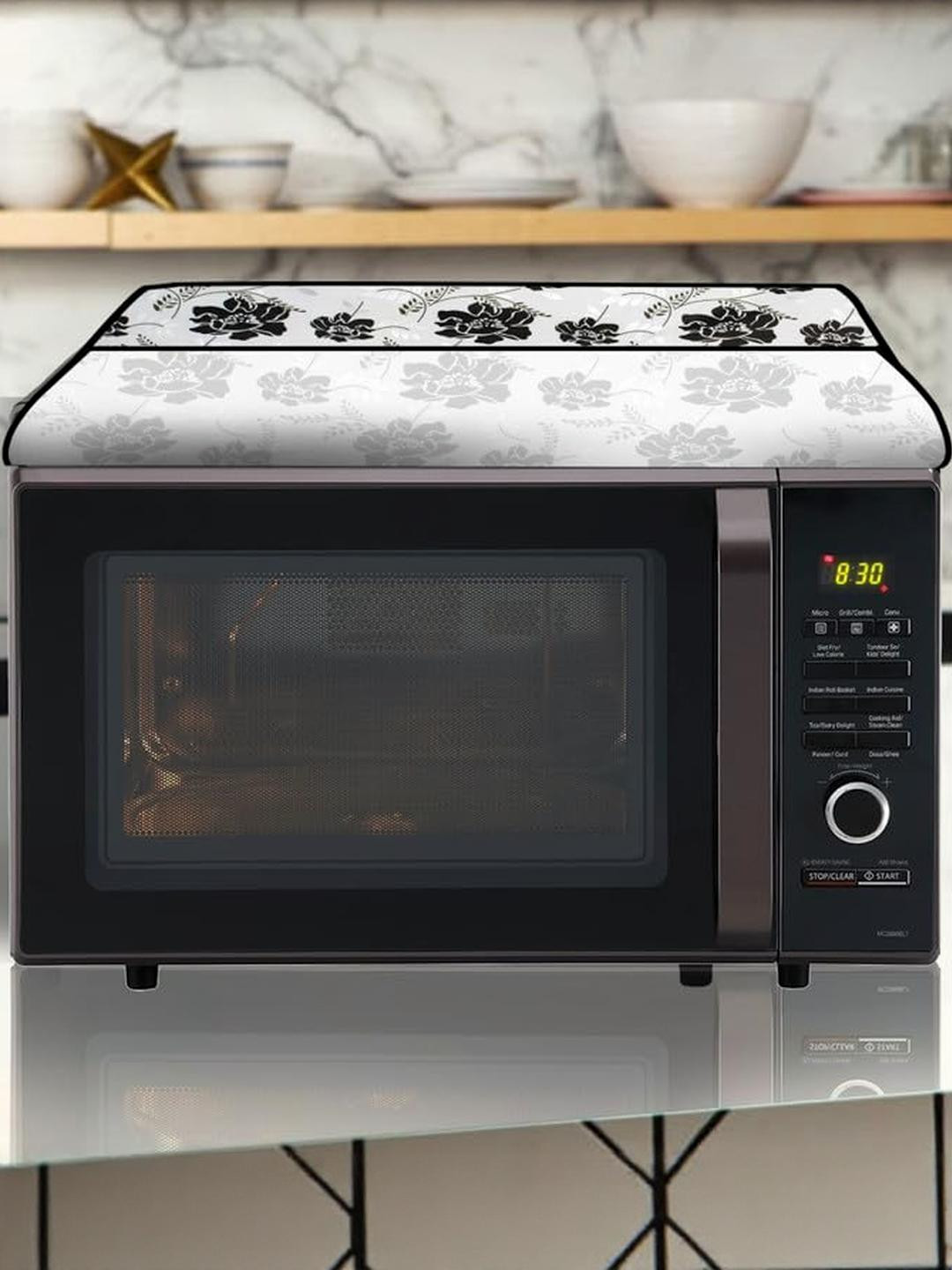 The Furnishing Tree PVC Waterproof Microwave Oven Cover Compatible for 25 L Convection 25BC4 Indian