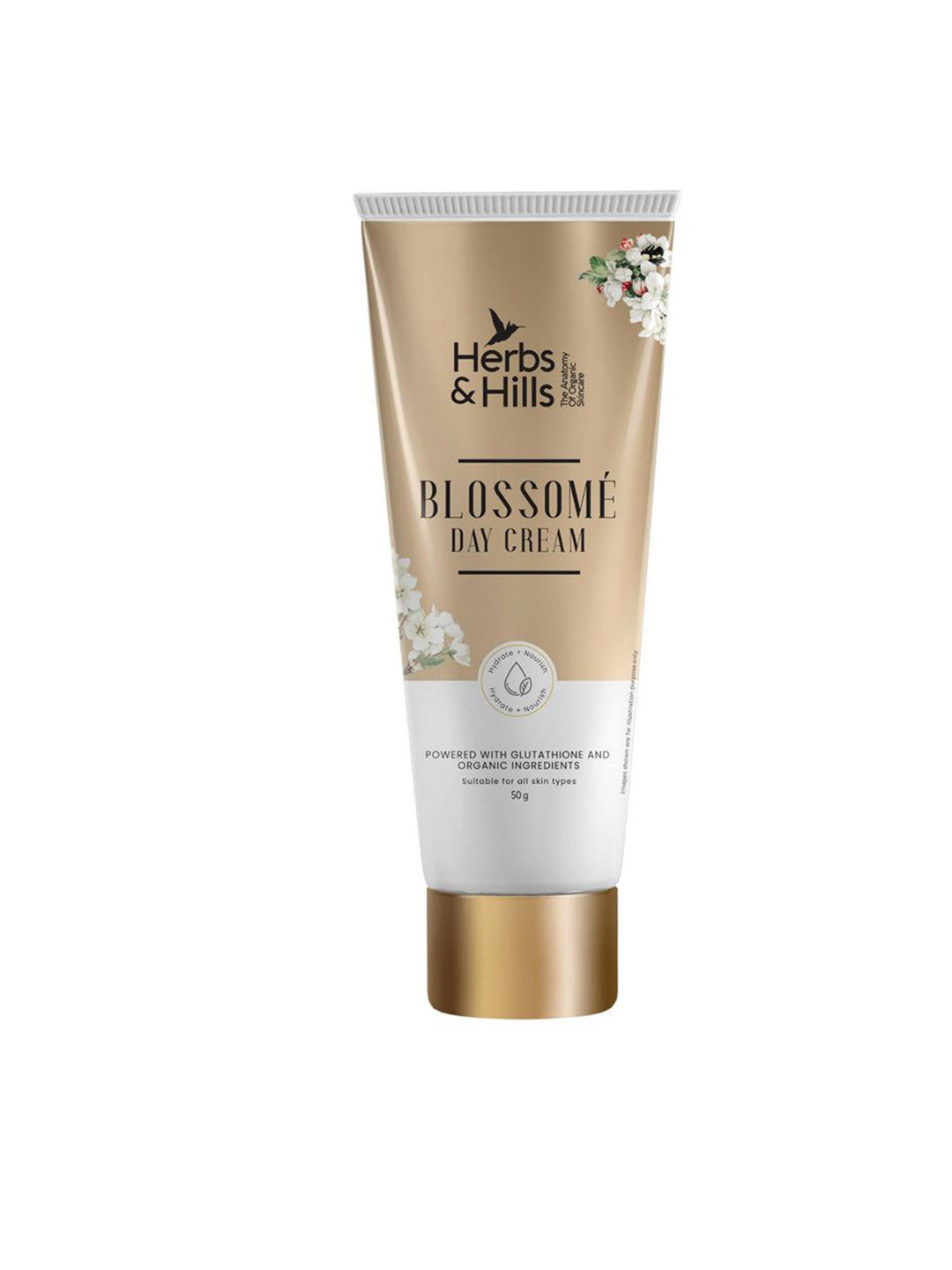 Herbs & Hills Blossome Day Cream With Glutathione - 50 g