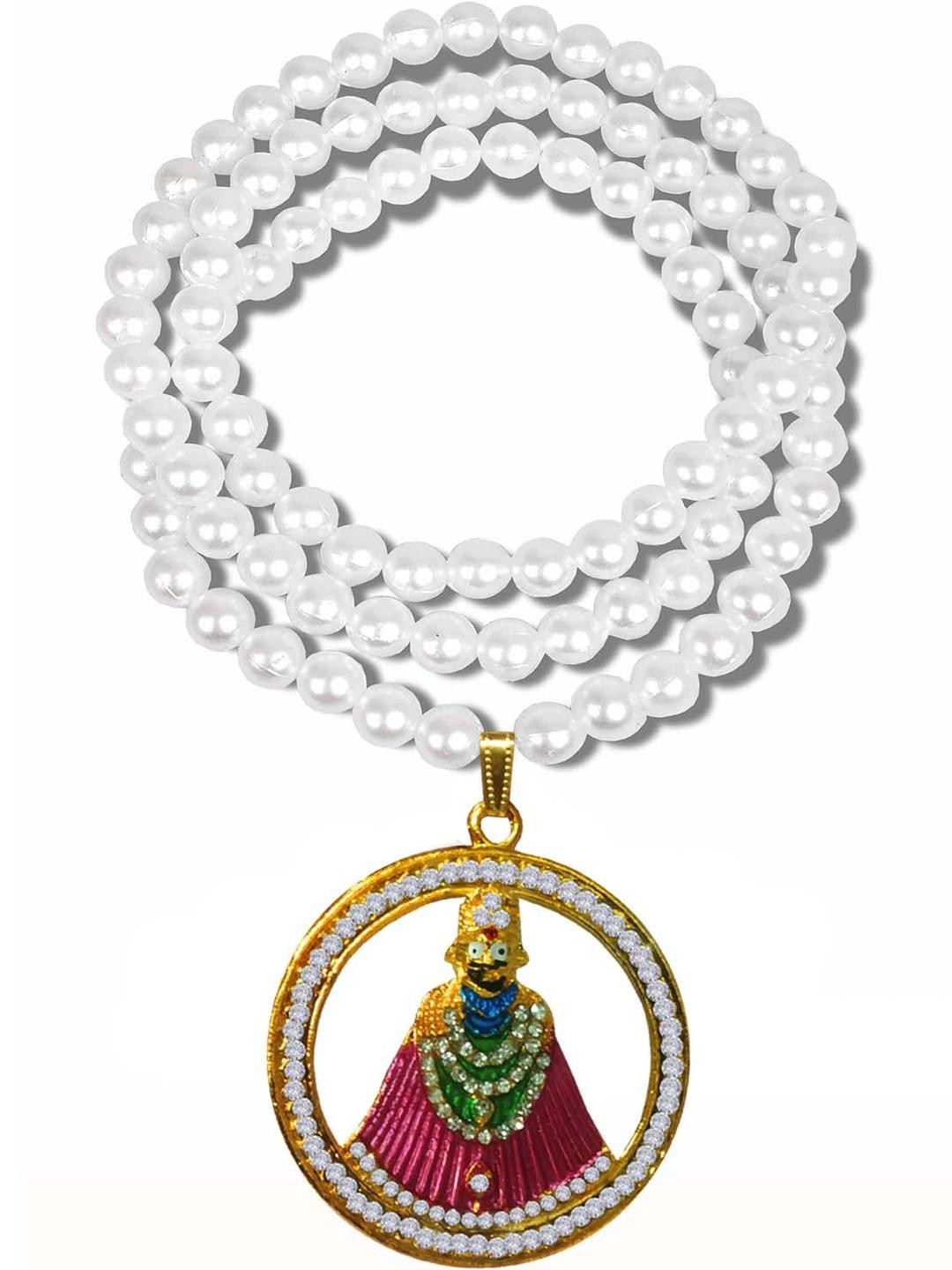 Airtick Beaded Stainless Steel Pendant with Chain