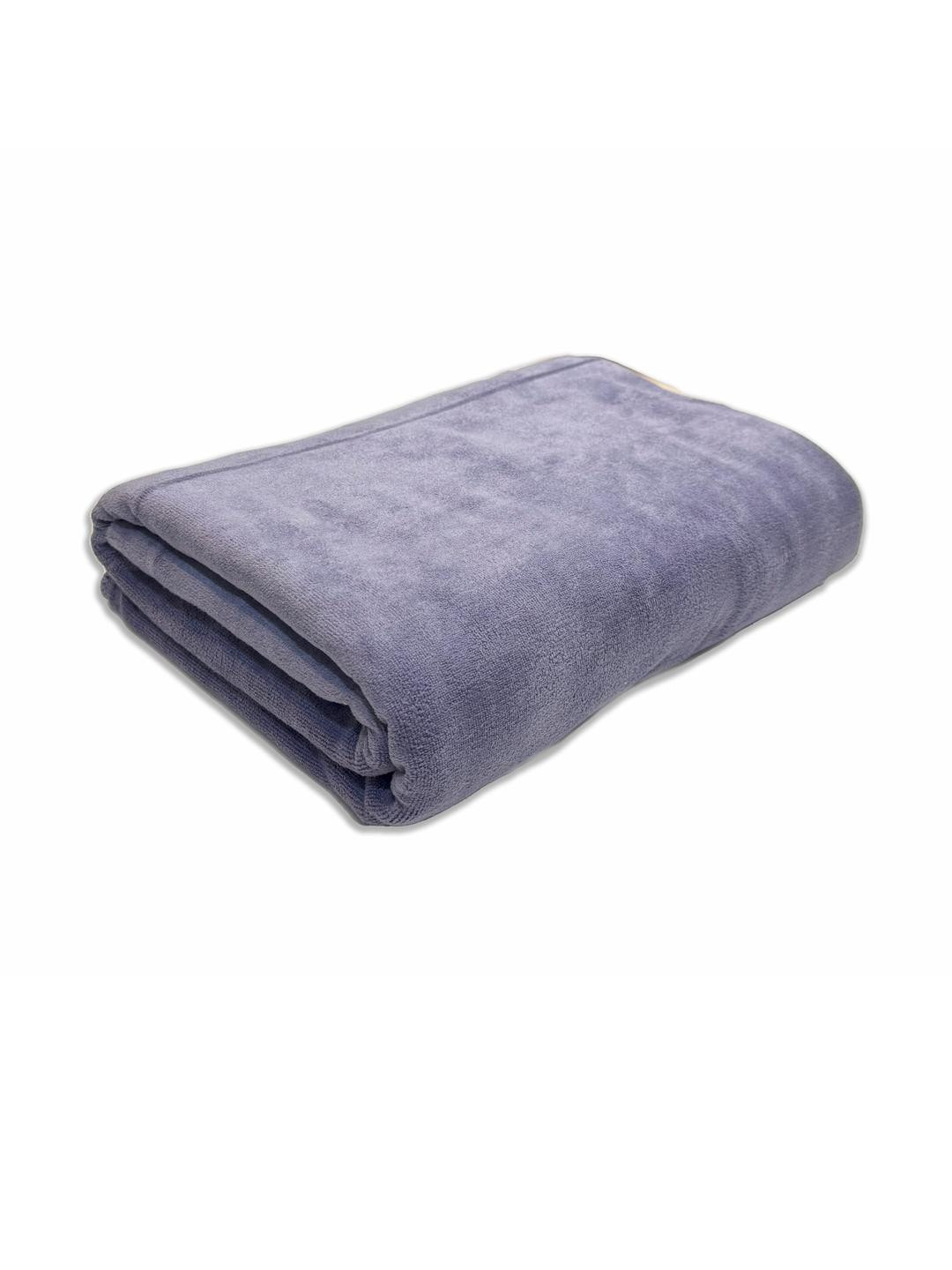 Black Gold Light Purple Pack of 1 Premium Microfiber Bath Towel