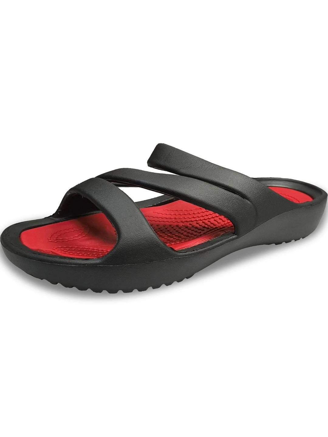 INDUS CLOUD Women Black Sandals