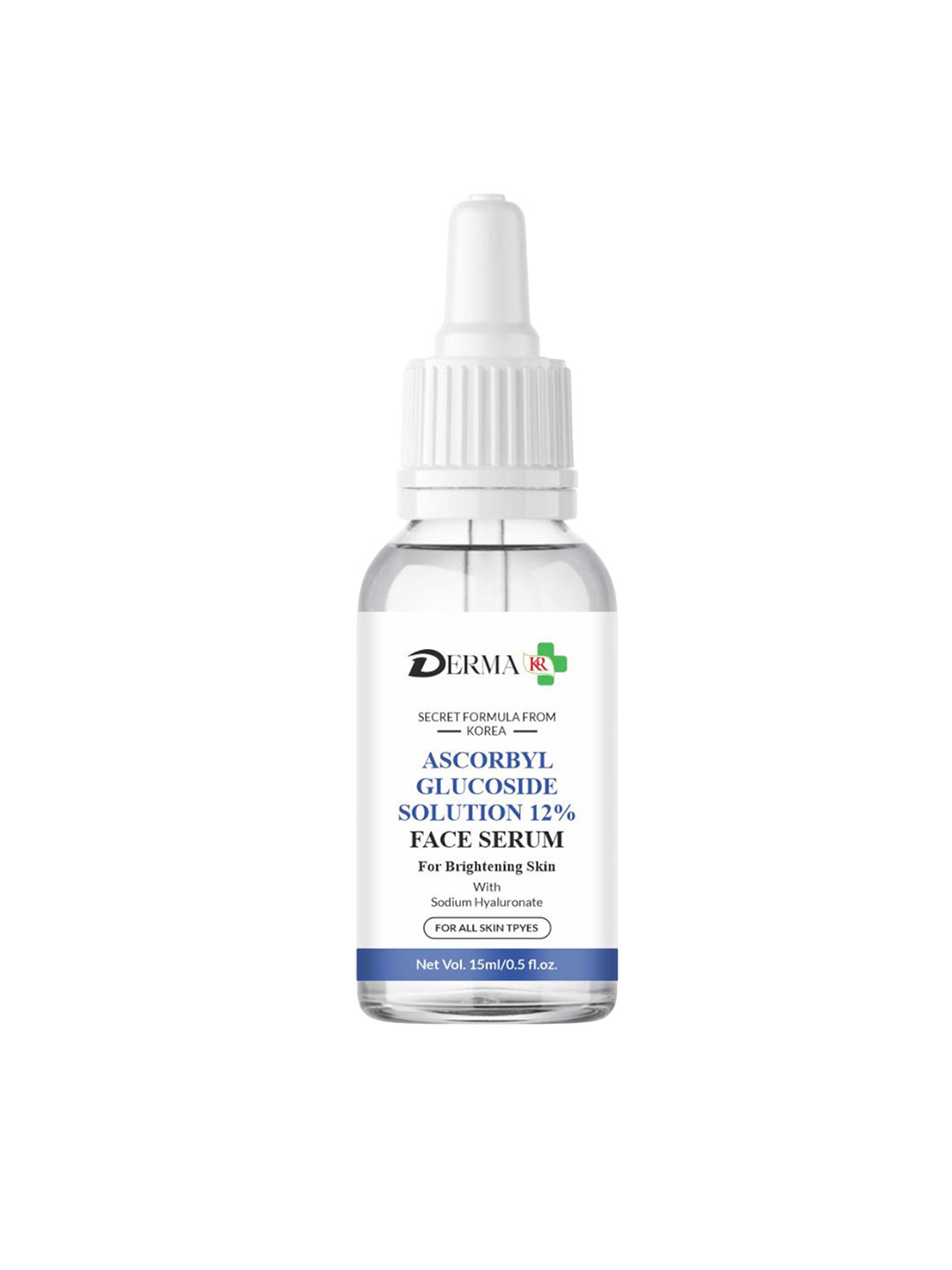 DERMA KR Ascorbyl Glucoside Solution 12% Face Serum - 15 ml