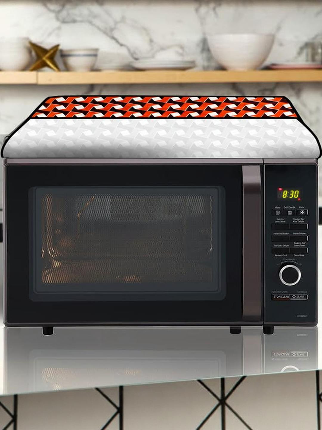 The Furnishing Tree PVC Waterproof Microwave Oven Cover Compatible for 25 L Convection 25BCSDD1 Fri