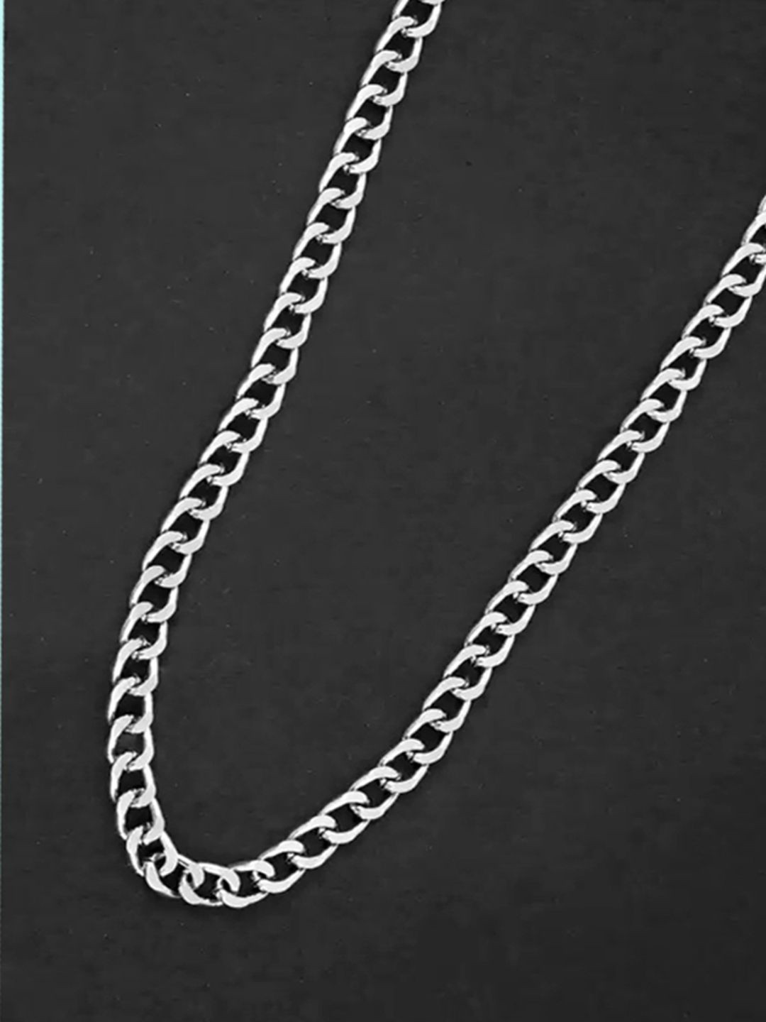 Beadzz fashion Silver-Plated Minimal Chain